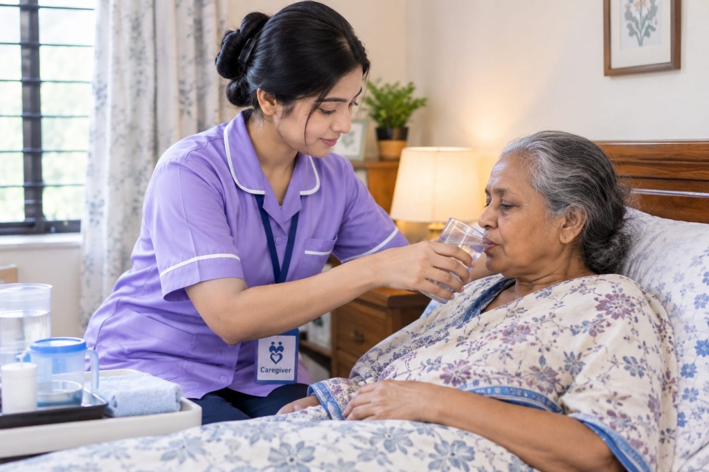 Home caregiver service in Dhaka